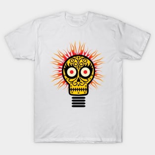 Lightbulb skull T-Shirt